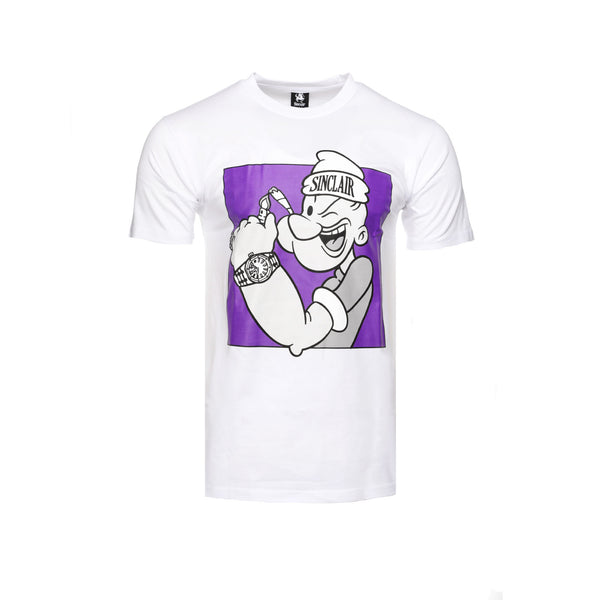 Sinclair Lifestyle Men's White SS Tee - SIZE Boutique