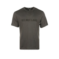 Helmut Lang "Logo OS" Men's SS Tee Graphite - SIZE Boutique