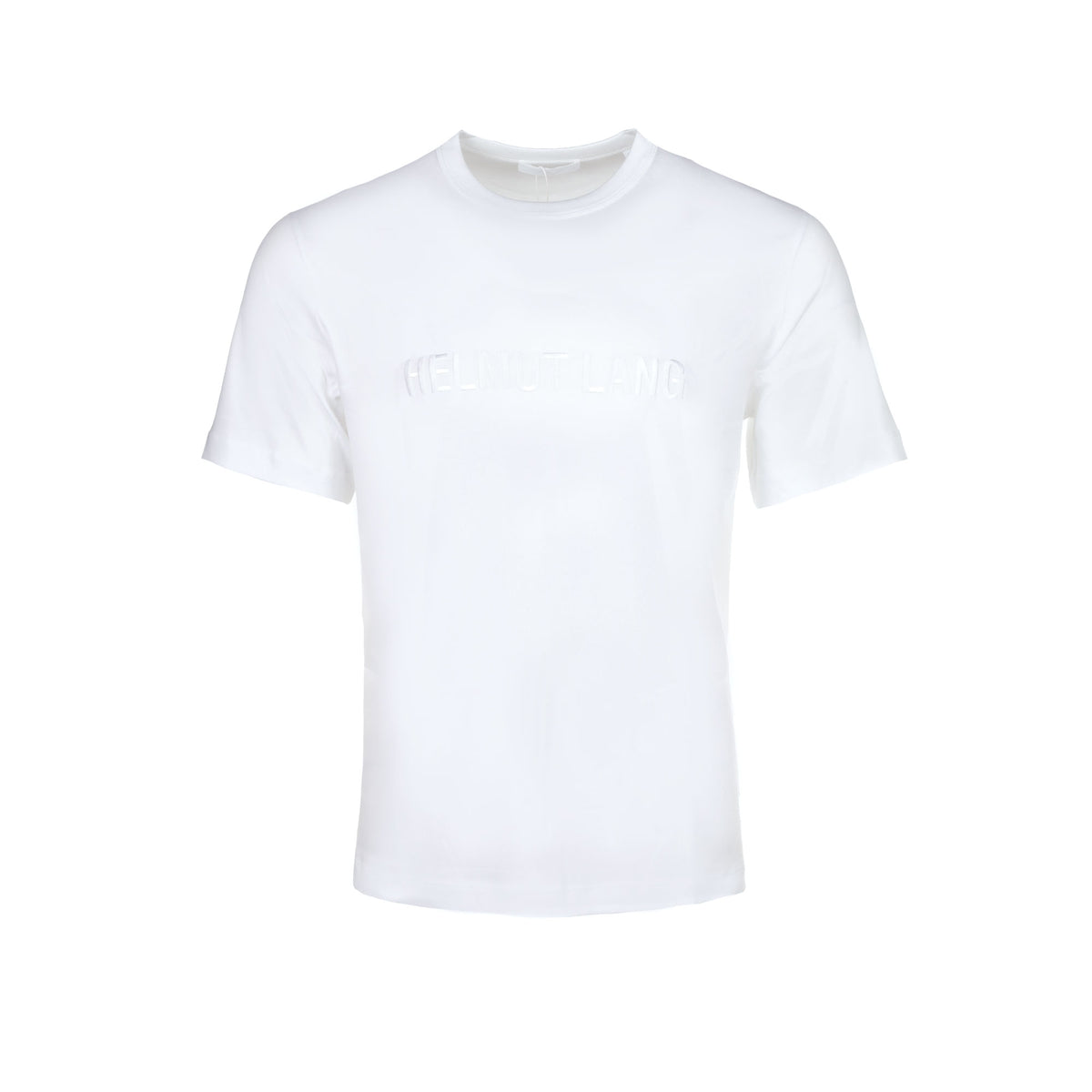 Helmut Lang "Logo OS" Men's SS Tee White- SIZE Boutique