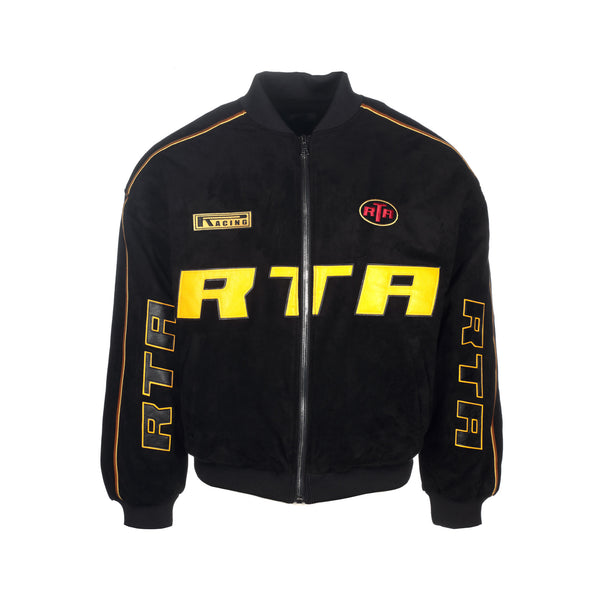 RtA Brand "Marko" Men's Suede Puffer Jacket - SIZE Boutique