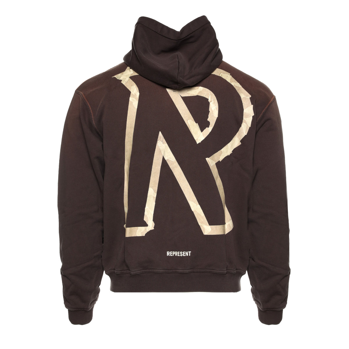 Represent Clo. Masking Tape Initial Men's Zip Hoodie - SIZE Boutique