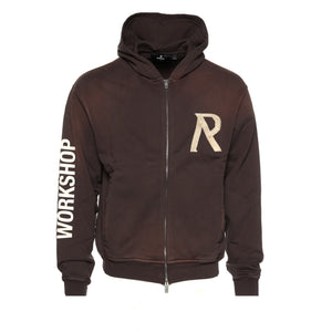 Represent Clo. Masking Tape Initial Men's Zip Hoodie - SIZE Boutique