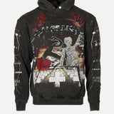 Metallica Master of Puppets Hoodie Black Front View at SIZE Boutique