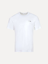 Helmut Lang Metal OS Helmut White SS T-Shirt - SIZE Boutique