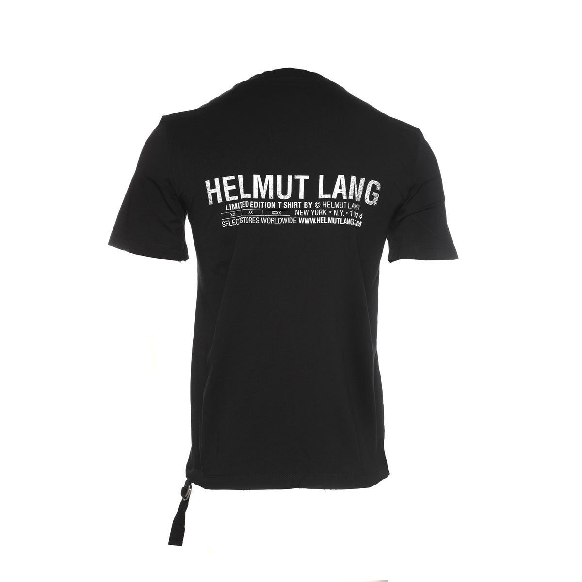 Helmut Land NY Belt Men's Black SS Tee - SIZE Boutique