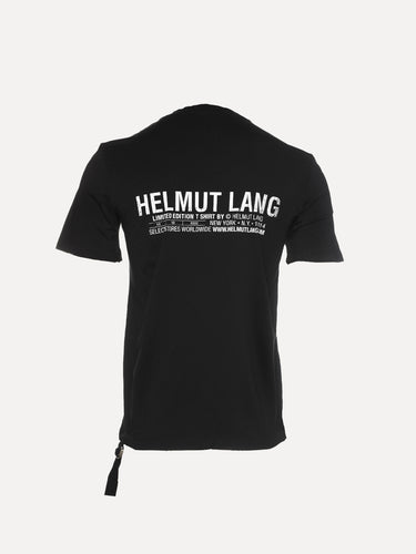 Helmut Lang NY Belt SS Black T-shirt - SIZE Boutique