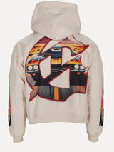 Godspeed On The Run II Men's Beige Box Hoodie - SIZE Boutique