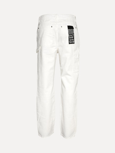 Ksubi Operator Pant Arktik Men's White Jeans - SIZE Boutique