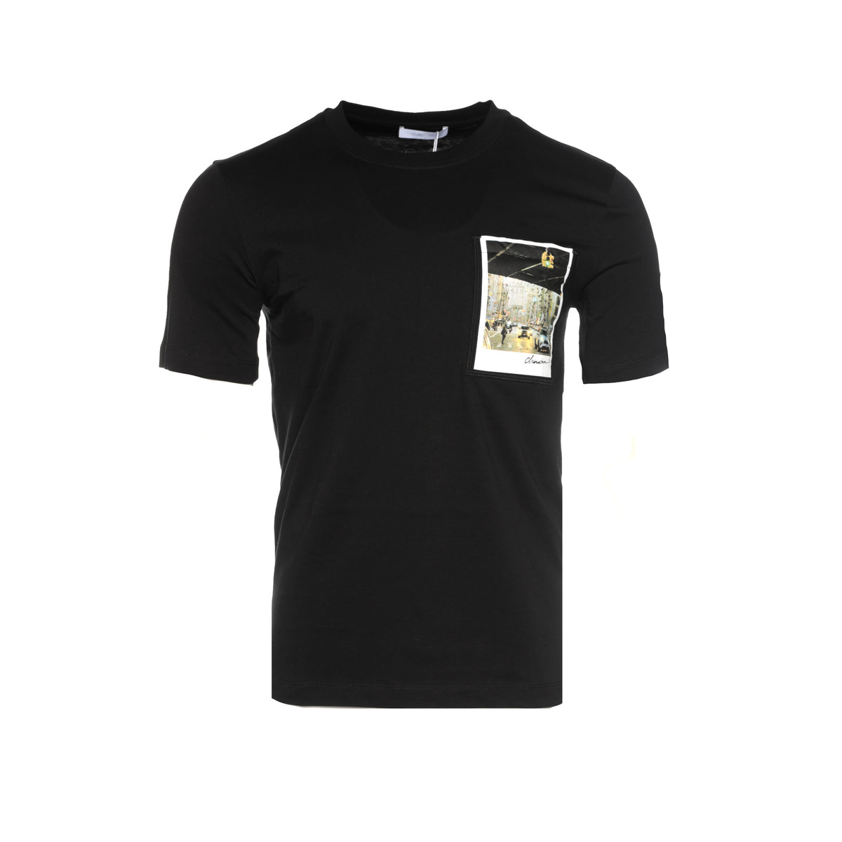 Helmut Lang "Overpass" Men's SS Black Tee - SIZE Boutique