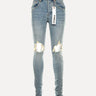 Puple Denim P002 Light Indigo Blowout Jean - SIZE Boutique