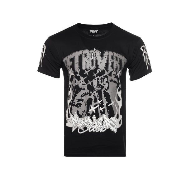 Retrovert "Black Players Club" Men's SS Graphic Tee - SIZE Boutique