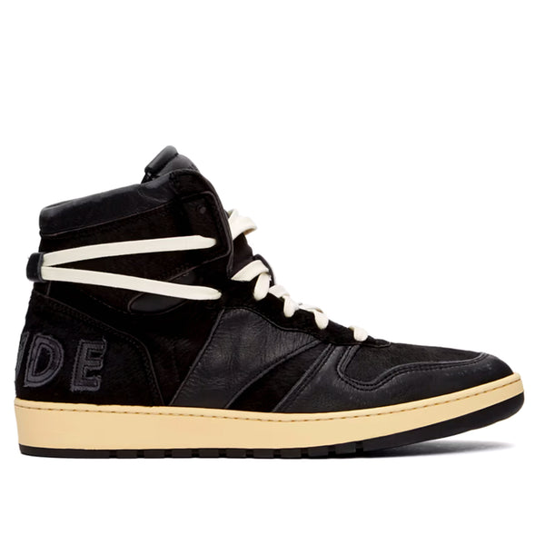 Rhude Rhecess Hi Men's Black Grey Sneakers - SIZE Boutique