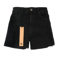 Ksubi Women's Rise N Hi Jean Short "Stealth" Black