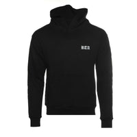 RtA Old English Rowe To Awe Men's Black Pullover Hoodie - SIZE Boutique