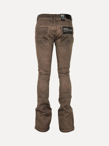 SERENEDE Sarlat Overdyed Men's Fitted Stacked Jeans - SIZE Boutique