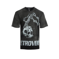 Retrovert "Skull Weapon" Men's Black SS Tee - SIZE Boutique