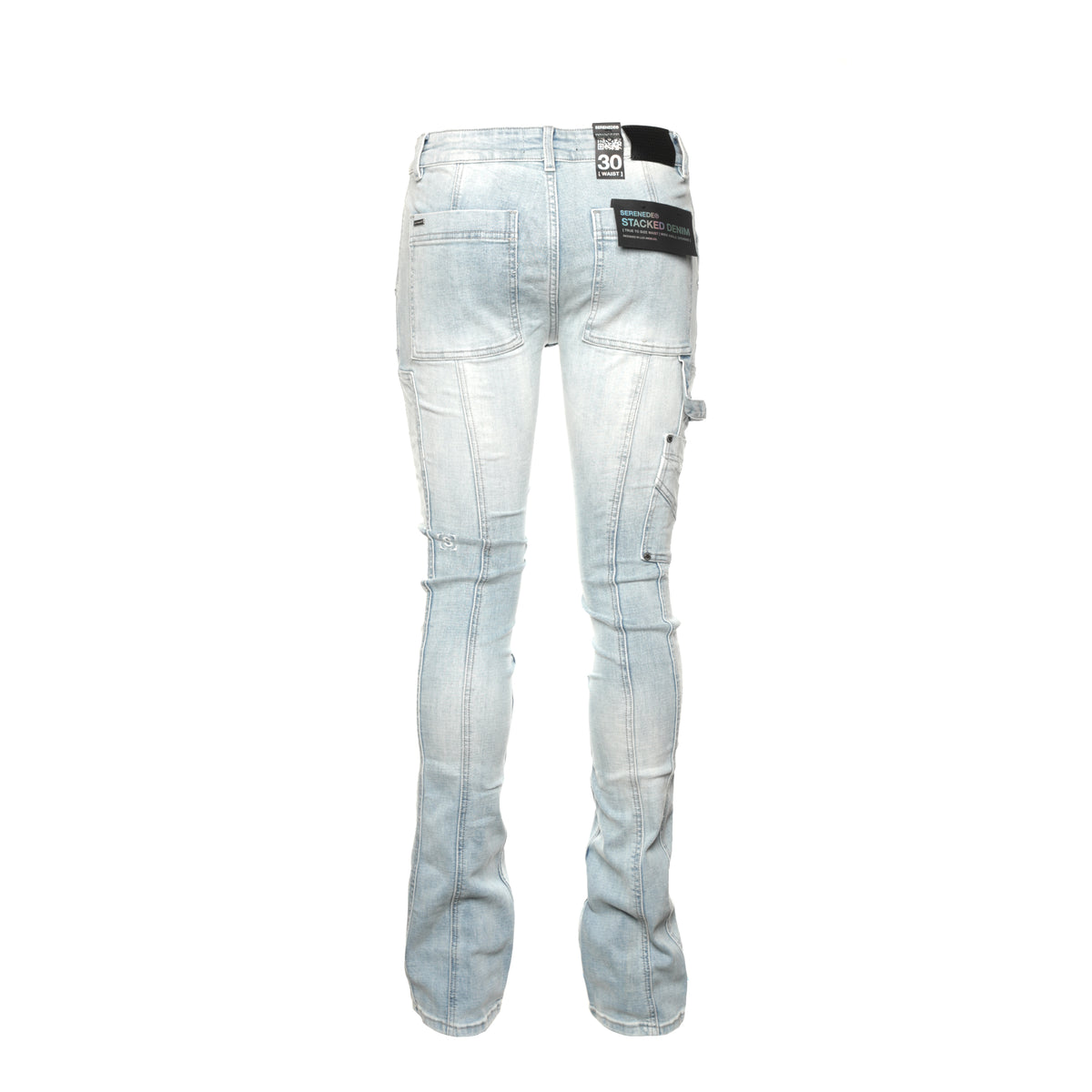 Serenede "Sky" Men's Stacked Jeans - SIZE Boutique
