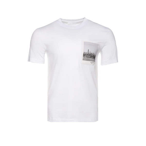 Helmut Lang "Skyline Postcard" Men's SS Tee - SIZE Boutique