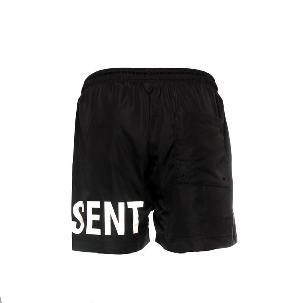 Represent Clo. Logo Black Swim Shorts - SIZE Boutique
