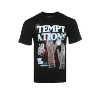 FAQ "Temptation" Men's SS Graphic Tee Black - SIZE Boutique