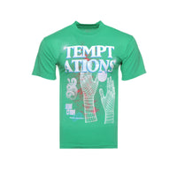 FAQ "Temptation" Men's SS Graphic Tee Green - SIZE Boutique