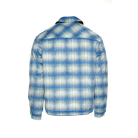 Represent Men's Textured Overshirt Electric Blue - SIZE Boutique