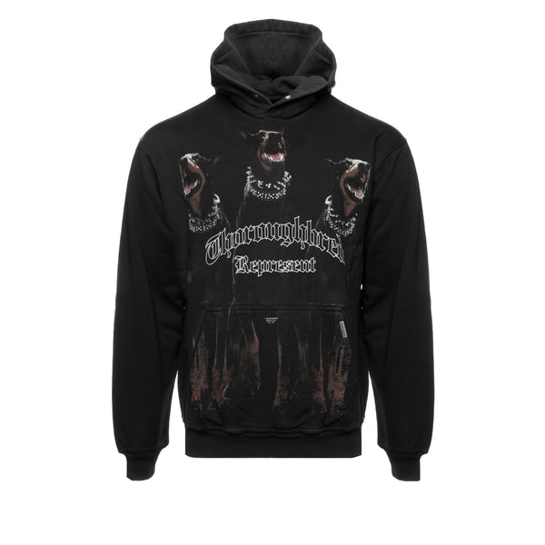 Represent Clo. "Thoroughbred" Men's Black Hoodie - SIZE Boutique