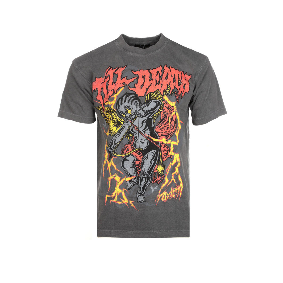 Revenge "Till Death" Men's Grey SS Tee - SIZE Boutique