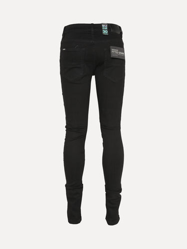 SERENEDE "Vanta 11" Men's Jet Black Skinny Jeans - SIZE Boutique
