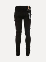 Ksubi Van Winkle Ace Black Slice Skinny Jeans - SIZE Boutique