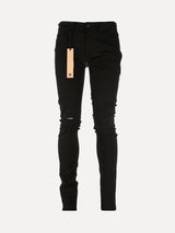 Ksubi Van Winkle Ace Black Slice Skinny Jeans - SIZE Boutique