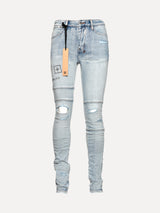 Ksubi Van Winkle Enjoy Trashed Light Blue Men's Jeans - SIZE Boutique
