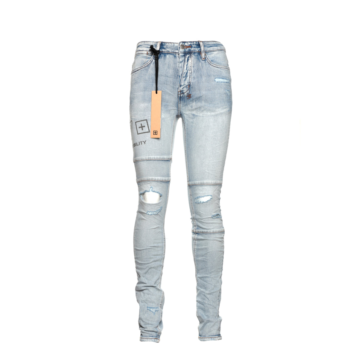 Van Winkle "Enjoy Thrashed" Men's Skinny Jeans - SIZE Boutique