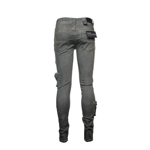 SERENEDE Wave Men's Cargo Jeans - SIZE Boutique