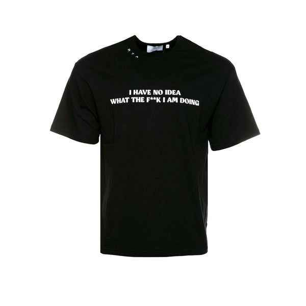 RtA "What I Am Doing" Men's Black SS Graphic Tee - SIZE Boutique