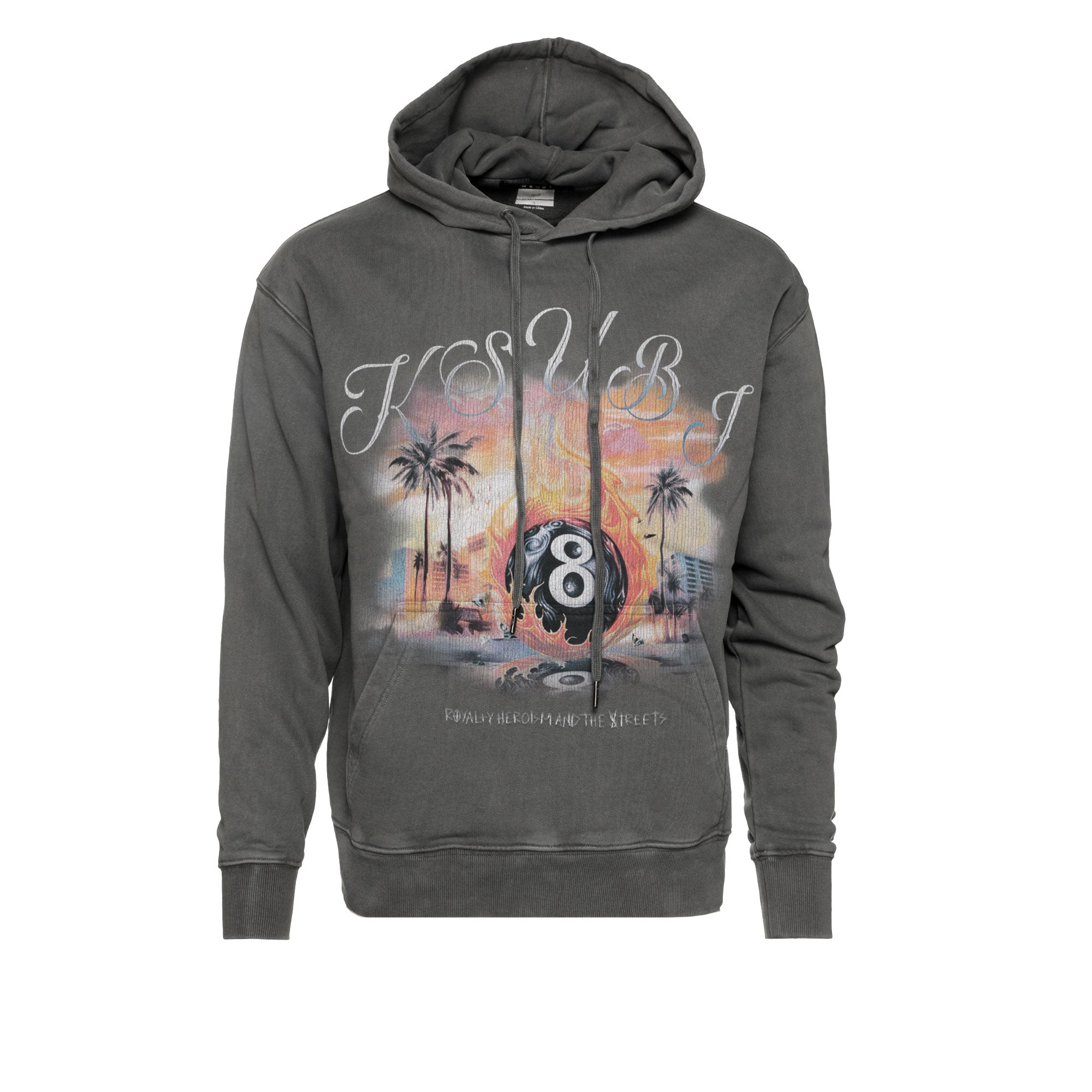 Ksubi World Order Biggie Tシャツ★送料・関税込み 関税込み】Ksubi グレー World Order Biggie Tシャツ (KSUBI/T