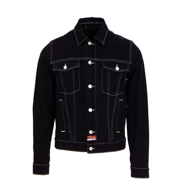 Kenzo Paris Trucker Men's Black Denim Jacket 