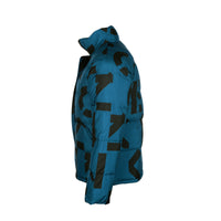 Kenzo Sport Monogram Down Men's Puff Jacket Blue