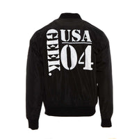 Fashion Geek by Alonzo Jackson Army Style Geek Jacket Black