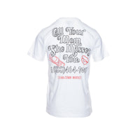 Chinatown Market "Call Your Mom" Short Sleeve Men's Graphic Tee in White