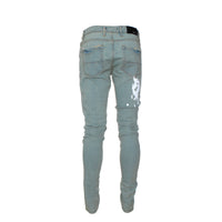 Black Denim "Carpenter" Men's Skinny Designer Jeans