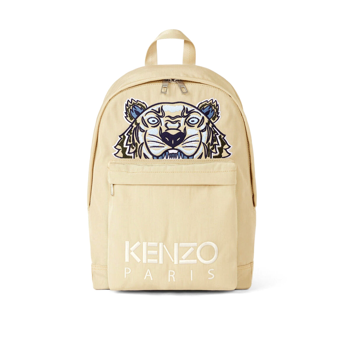 Kenzo Paris SS22 Canvas Kampus Tiger Backpack Sand