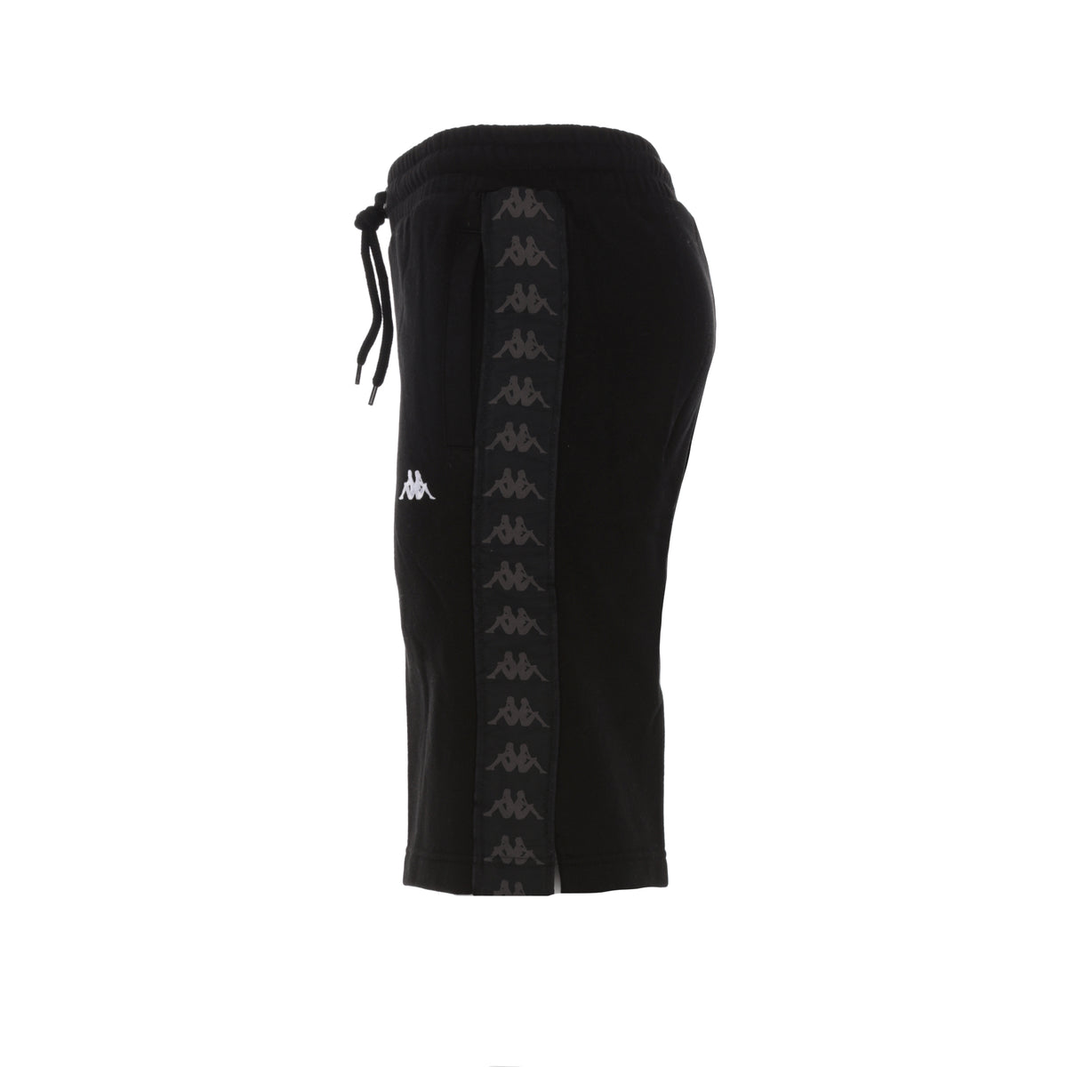 Kappa 222 Banda Marvz Men's Cotton Black Shorts - SIZE Boutique