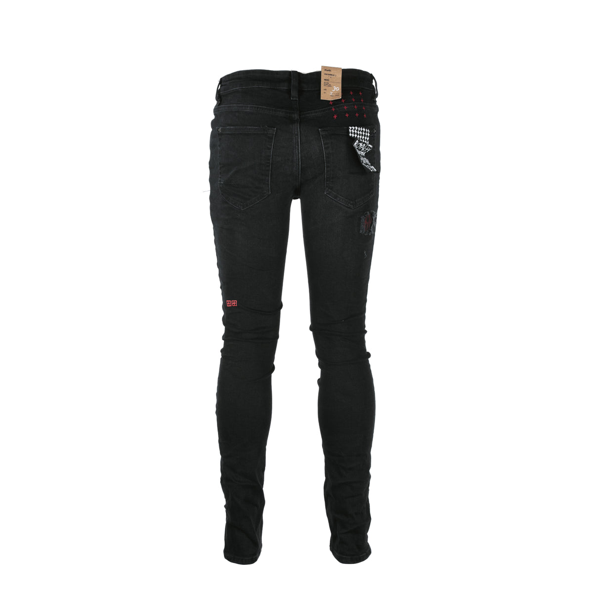 Ksubi Van Winkle Big Kat Black Skinny Jeans - SIZE Boutique