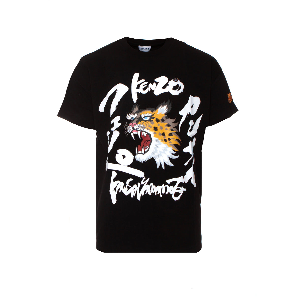 Kenzo Paris SS21 Seasonal Boxy Men's Logo T-Shirt Black
