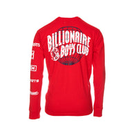 Billionaire Boys Club & Ice Cream BB World Tour LS Knit  Red