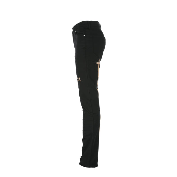 RtA Denis Skinny Mini Flare Men's Black Jeans - SIZE Boutique