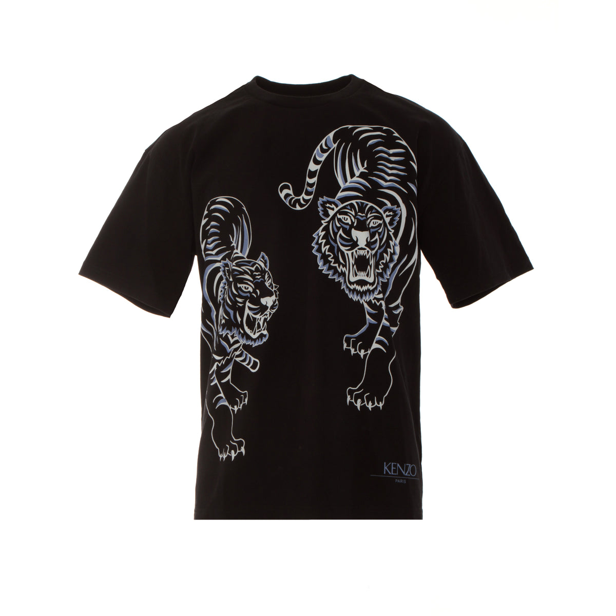 Kenzo Paris Double Tiger T-Shirt Black