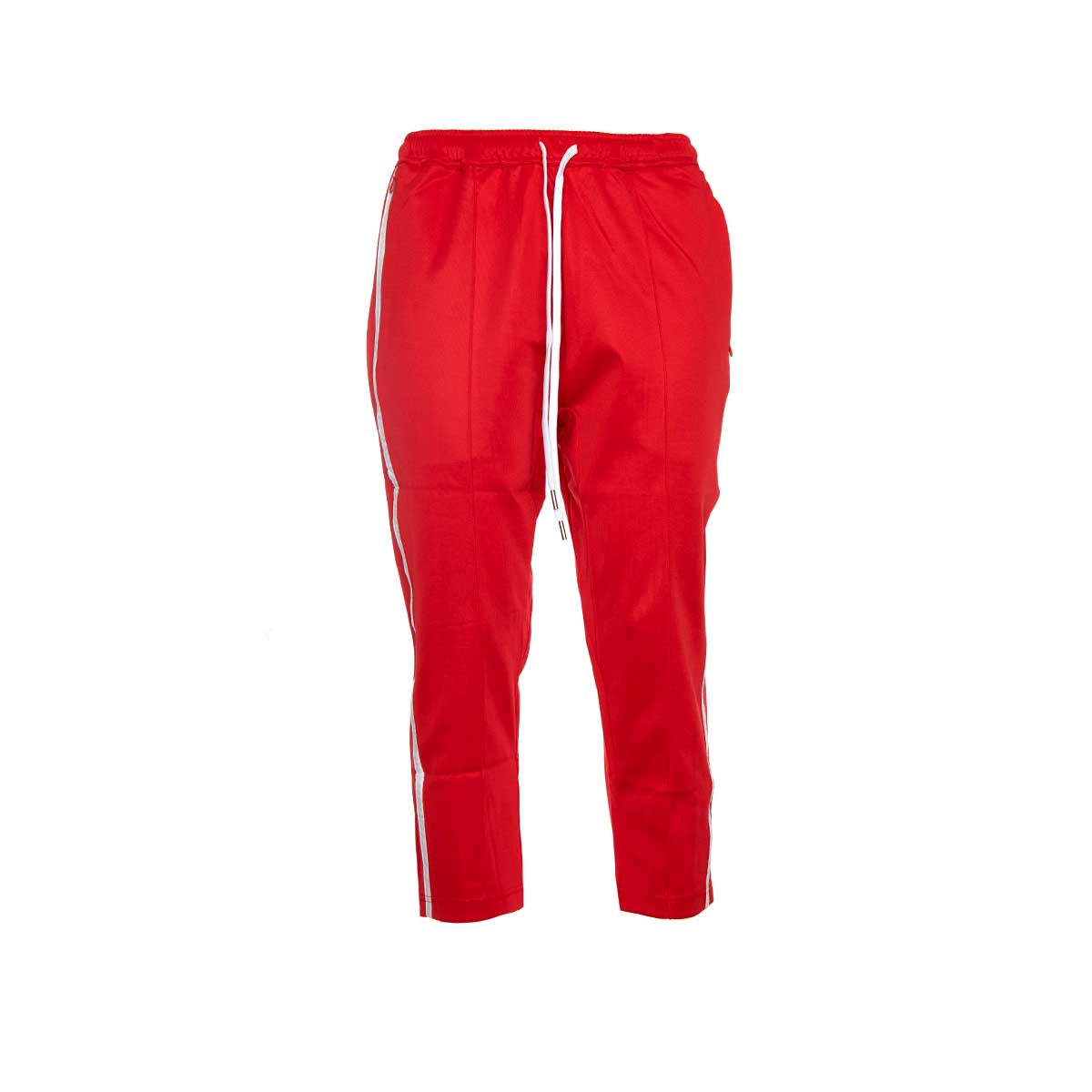 STAMPD Cropped Track Pant Red
