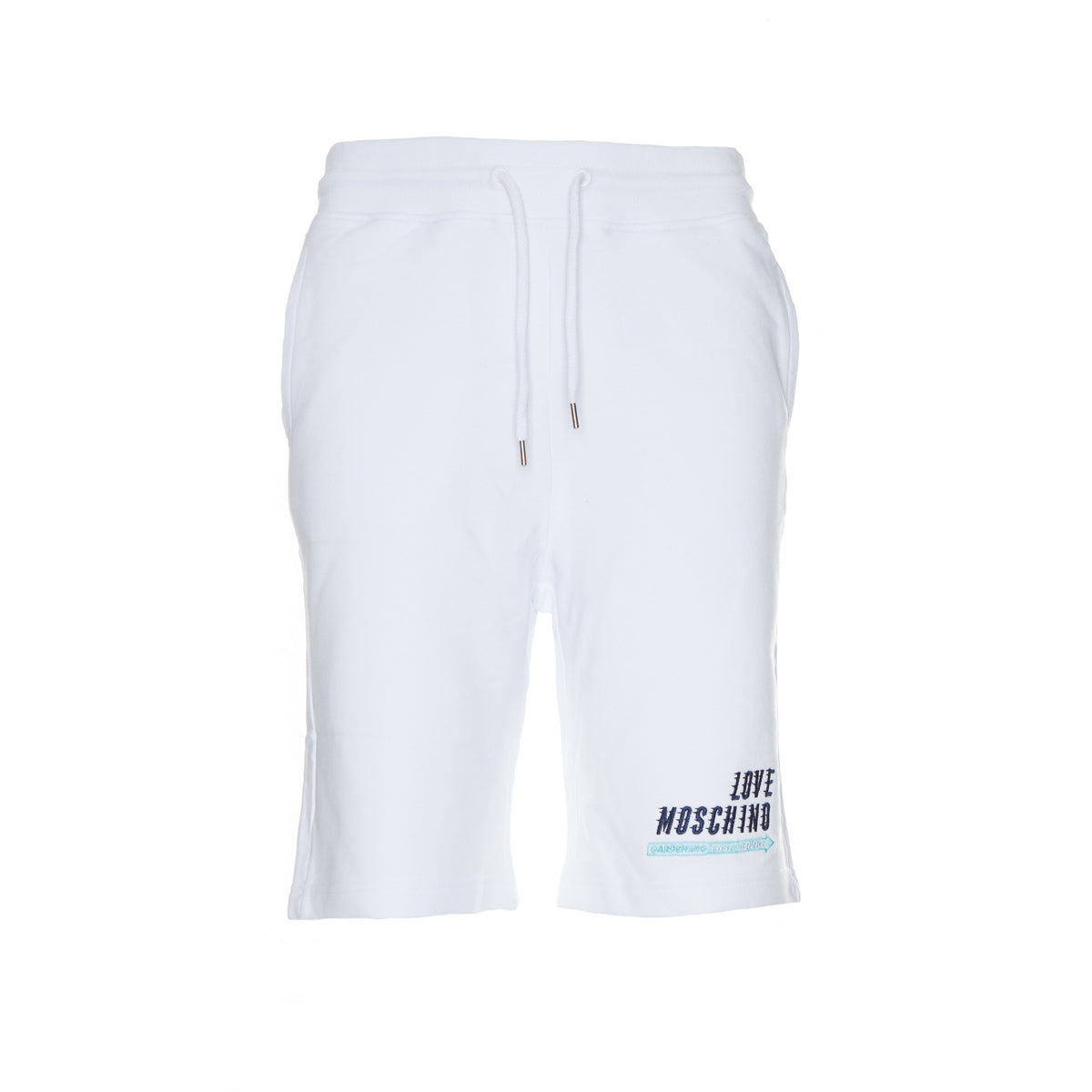 Love Moschino mens' shorts white